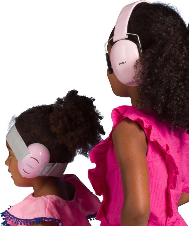 Actual product image Dooky Hearing protection for babies, pink (1 x)
