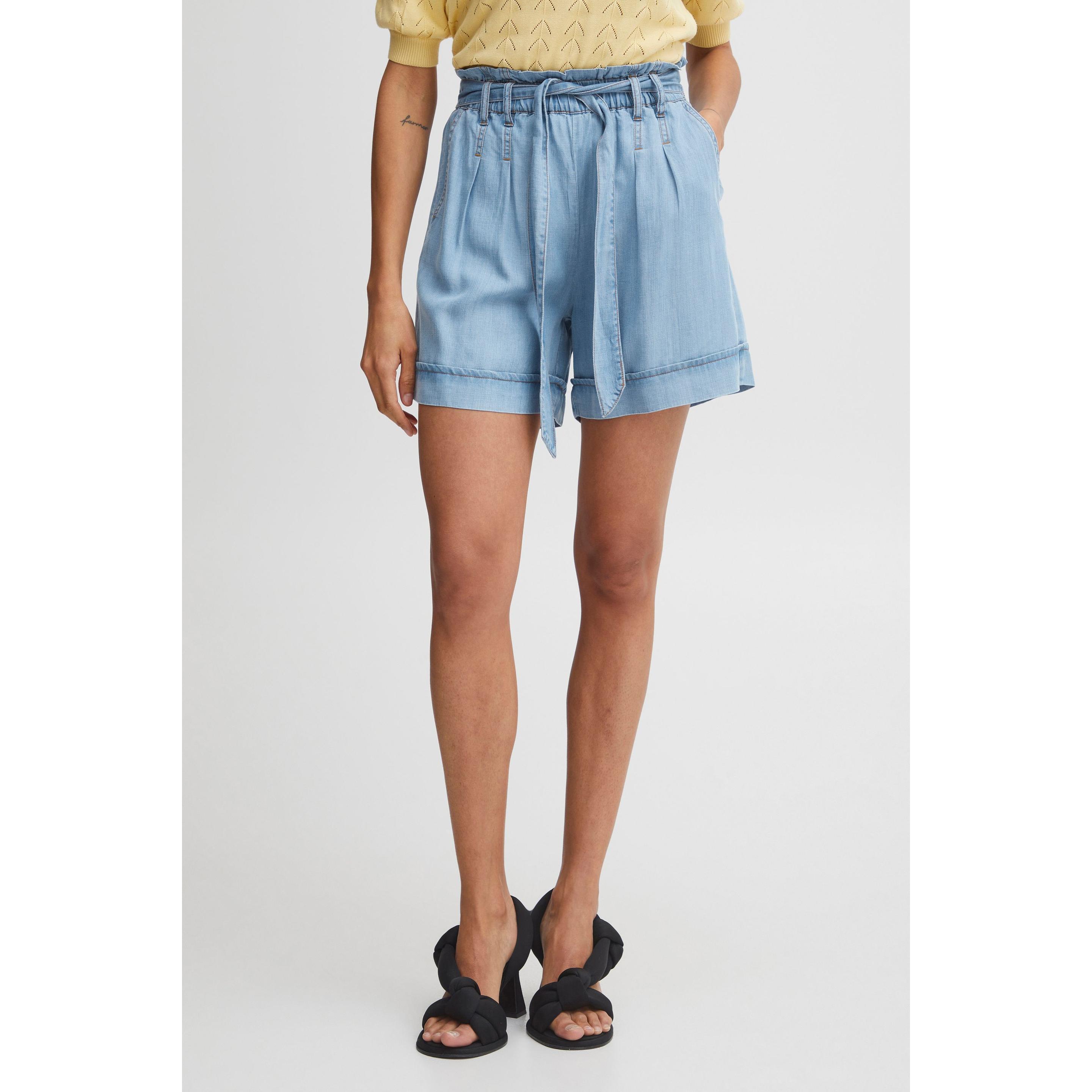 Thumbnail - B.young, Damen, Shorts, BYLANA SH 3 - 20812891, Blau, (36)