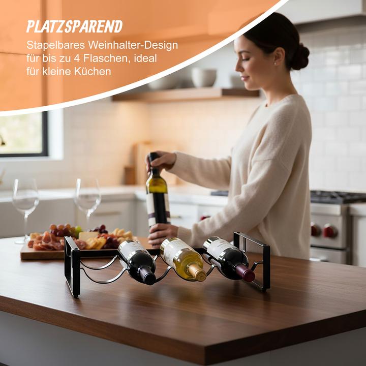 Actual product image Relaxdays winerack (10 bottles, 40 x 40 x 19 cm)