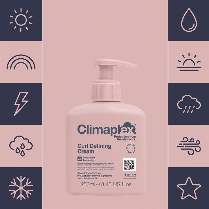 Image du produit Climaplex Crème de définition des boucles (Crème capillaire, 250 ml)