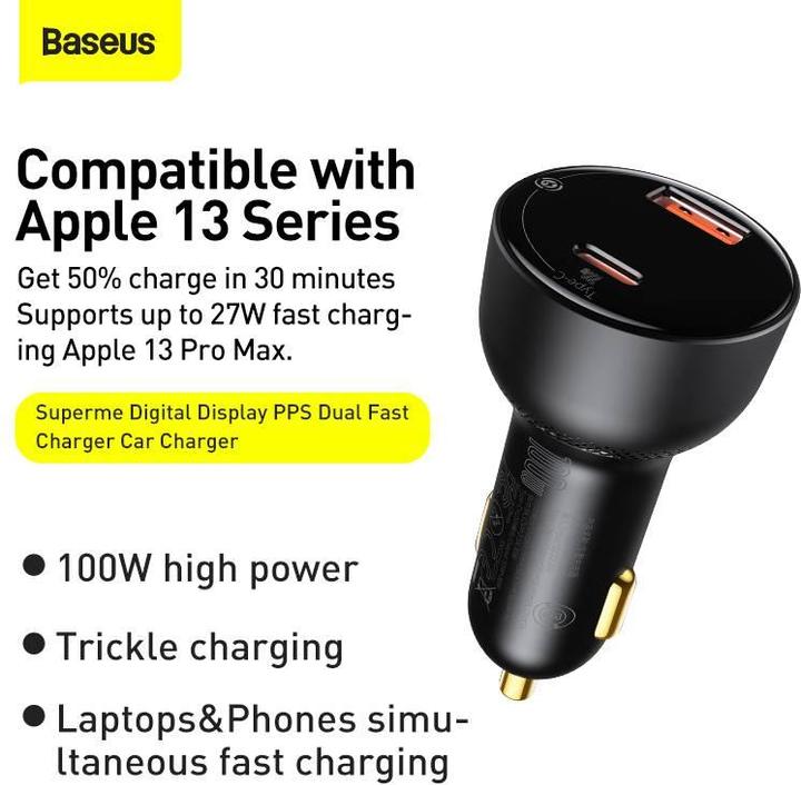Produktbild Baseus Supreme Car Charger