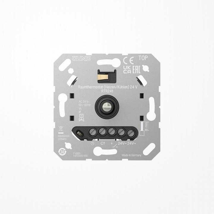 Actual product image JUNG Room thermostat RTR241 (heating/cooling) 24 V