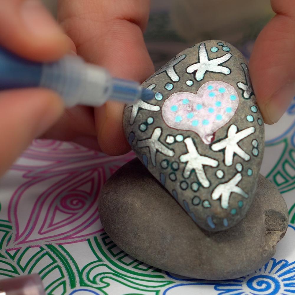 Thumbnail - Marvin's Magic Marvins Magic - Silver Rainbow Markers - (MMART002)