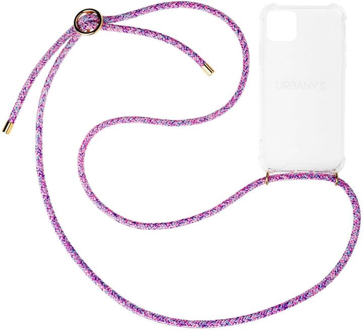 Produktbild Urbany's Necklace Case LOLLIPOP iPhone 17 Silber Ring