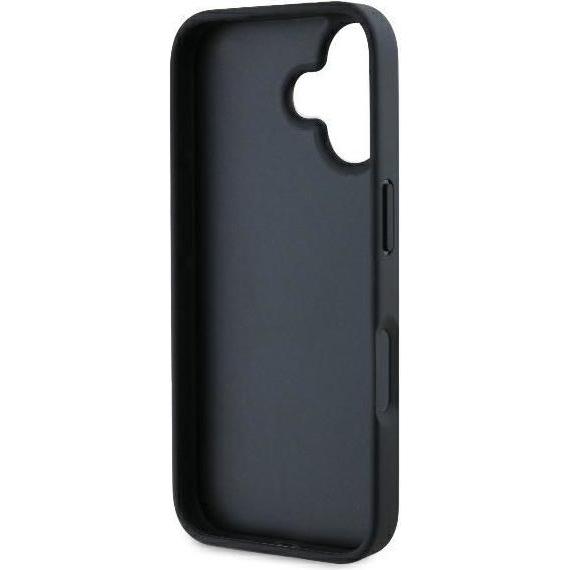 Thumbnail - Karl Lagerfeld KLHCP16SPGKLCHPK iPhone 16 6.1" czarny/black hardcase Monogram Choupette Head Pin (Apple iPhone 16), Smar...