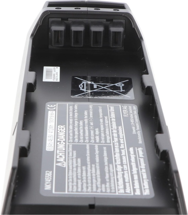 Produktbild AccuCell Akku FLYER Panasonic E-Bike Rahmenakku Vollblut Akkutyp NKY455B2 (412 Wh, E-Bike Akku)