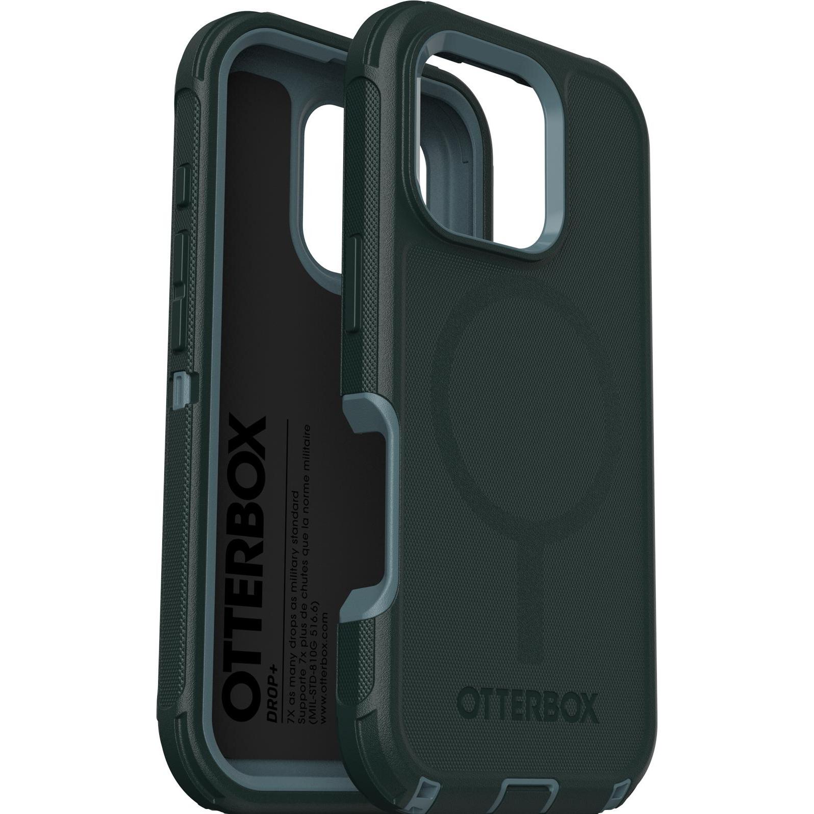 Thumbnail - OtterBox Defender mit MagSafe (Apple iPhone 16 Pro), Smartphone Hülle, Grün