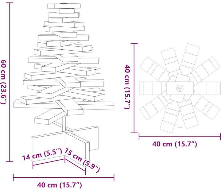 Produktbild vidaXL Tannenbaum