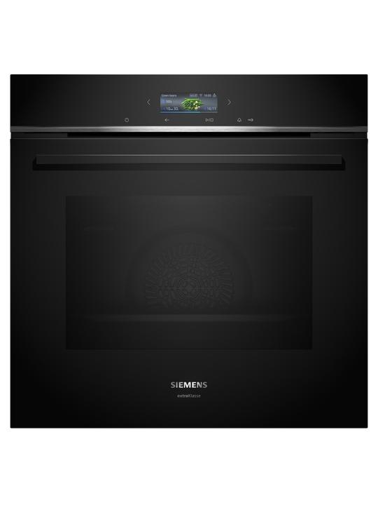 Actual product image Siemens iQ700, built-in oven, 60 x 60 cm, black, stainless steel, HB774GLB1