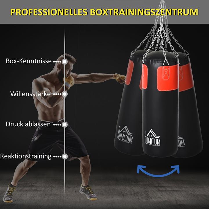 Immagine prodotto Homcom Sacco da boxe con guantoni da boxe (30 cm, 16 kg)