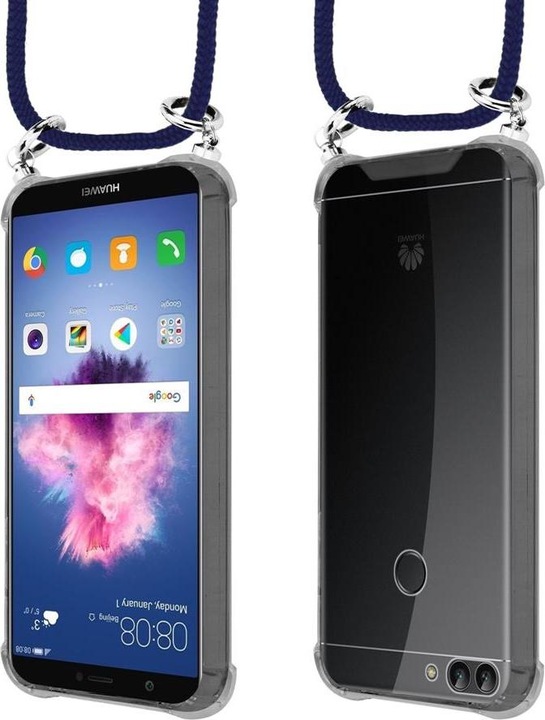 Produktbild Cadorabo TPU Handy Kette SILBER Cover