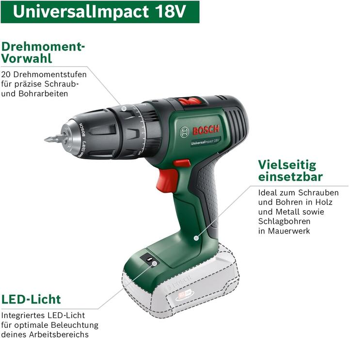 Produktbild Bosch Home & Garden UniversalImpact 18V (Schlagschrauber)
