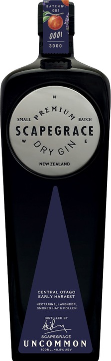 Actual product image Scapegrace Uncommon Gin - Central Otago Early Harvest
