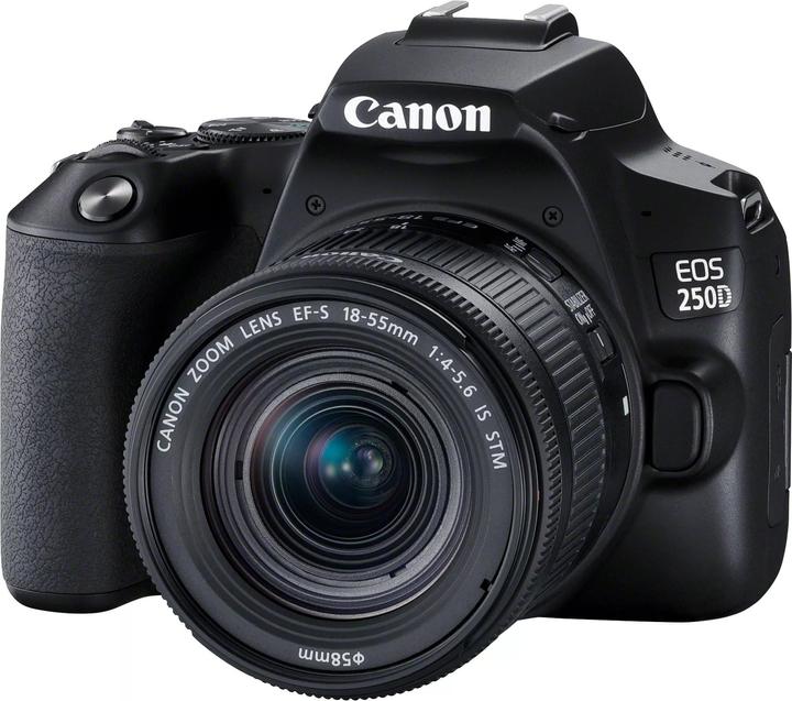 Produktbild Canon 250D + 18-55mm IS STM (18 - 55 mm, 24.10 Mpx, APS-C / DX)