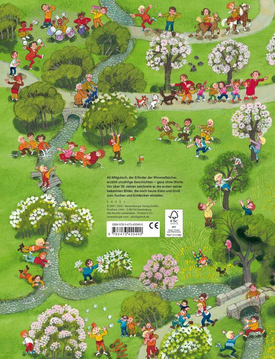Produktbild Ravensburger Mein Wimmelbuch: Frühling, Sommer, Herbst und Winter - Pappbilderbuch ab 2 Jahren, Bilderbuch zu (Deutsch)