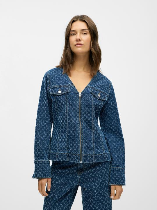 Image du produit Object Jacquard Jeansjacke (M)