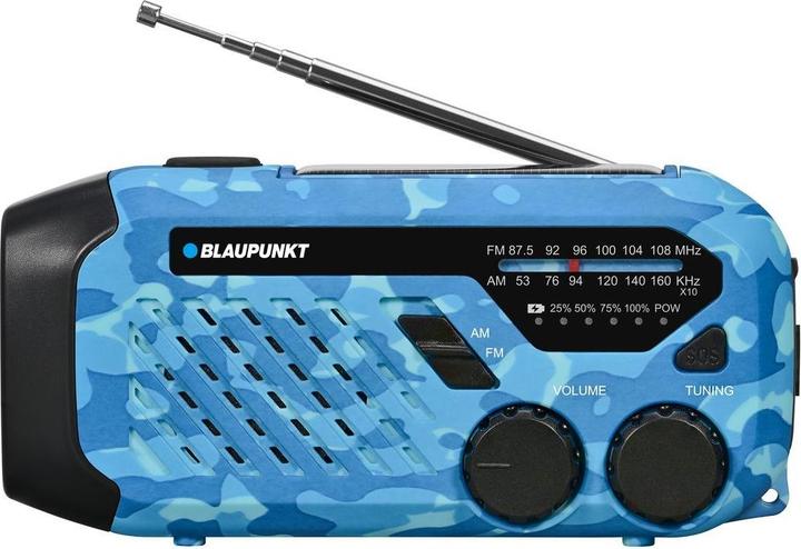 Blaupunkt Radio alarmowe ER10BC blue camo (AM)