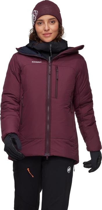 Actual product image Mammut Rime Pro Belay IN Hooded Jacket Women, Kunstfaser Jacke (L)