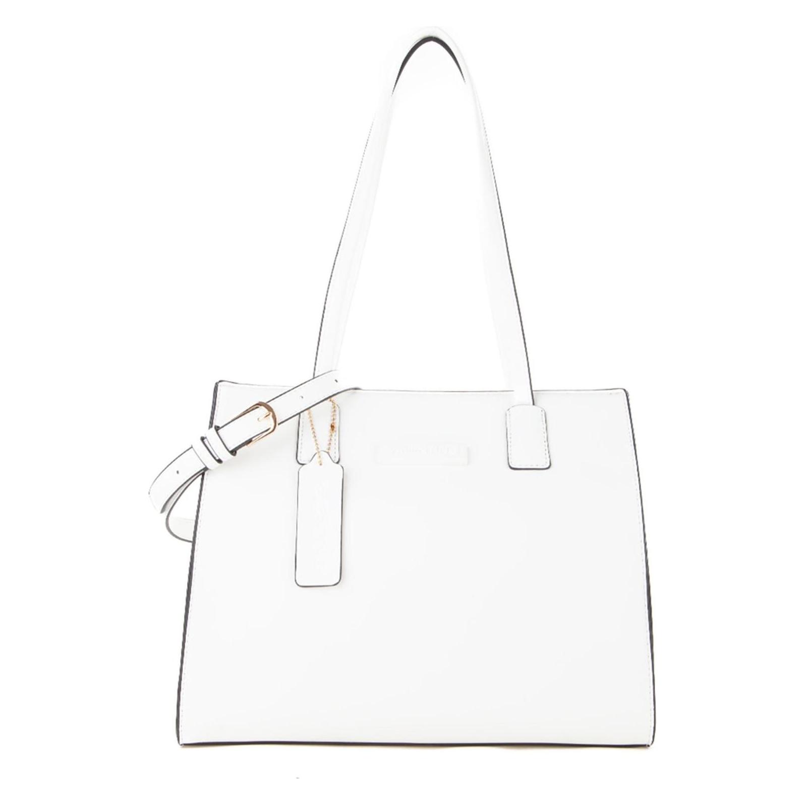 Valentino, Damen, Tasche, Shopping Bag, Weiss