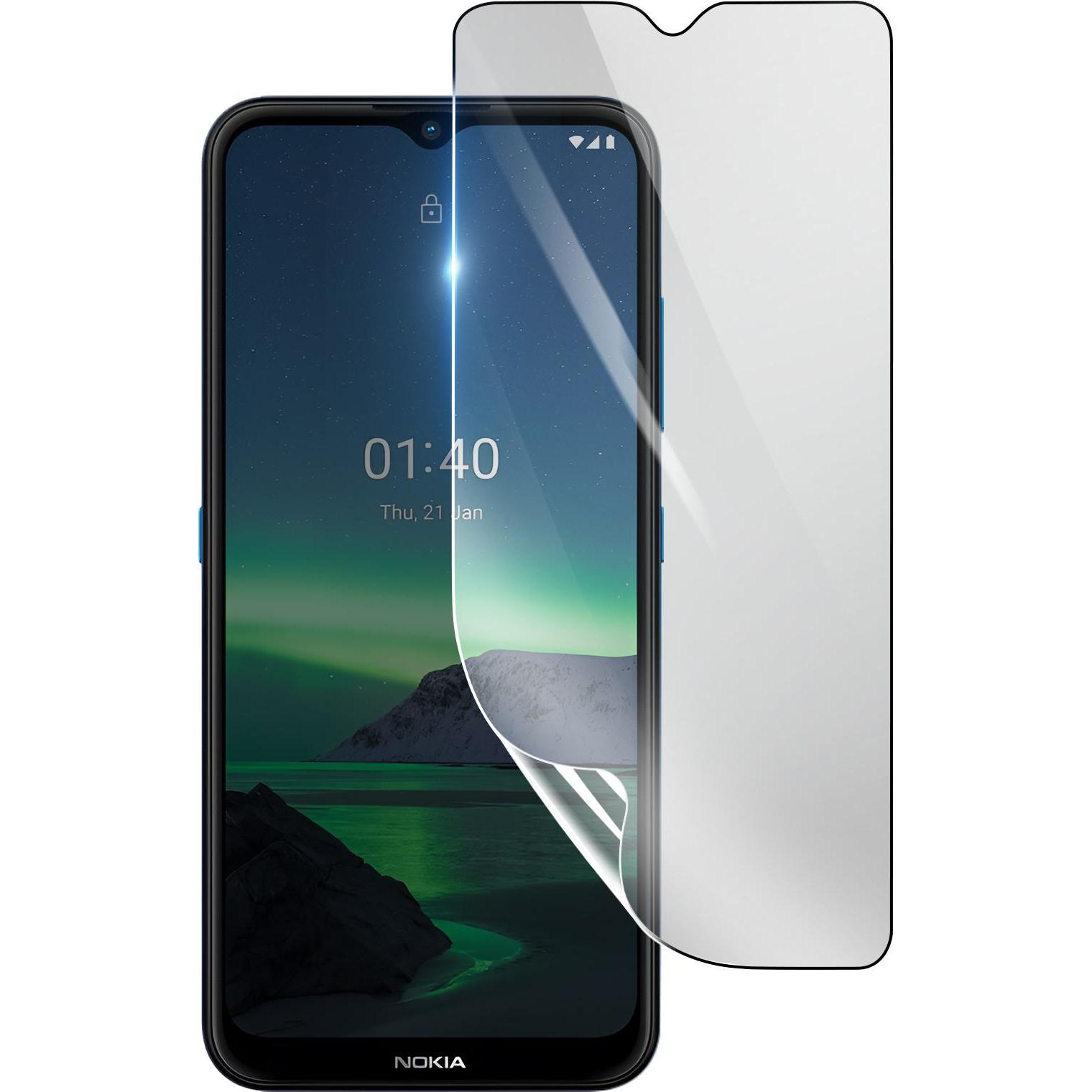 Thumbnail - 3MK Hydrogel Bildschirmfolie für Nokia 1.4 (1 Stück, Nokia 1.4), Smartphone Schutzfolie, Transparent