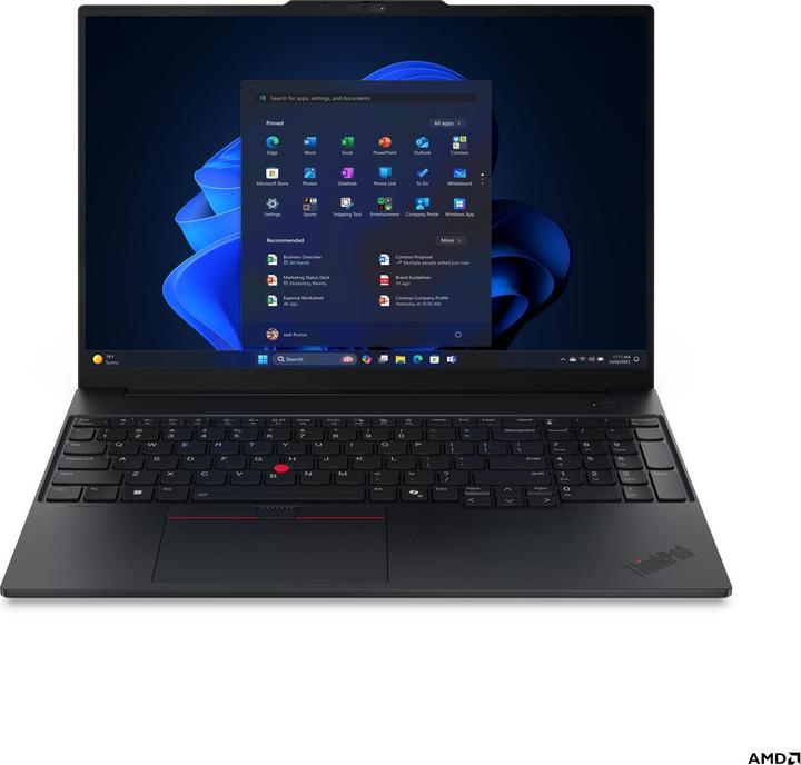 Produktbild Lenovo ThinkPad E16 Gen 3 (16", AMD Ryzen 7 250, 16 GB, 512 GB, CH)