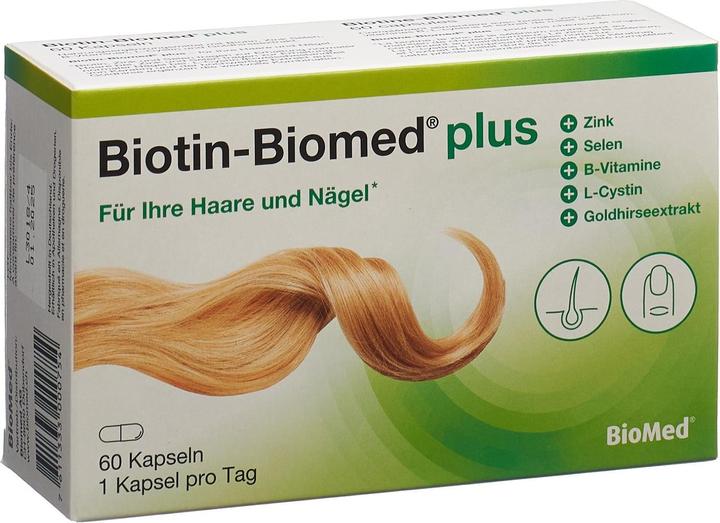 Actual product image Biomed plus Kaps (60 Piece, Capsules, 56 g)
