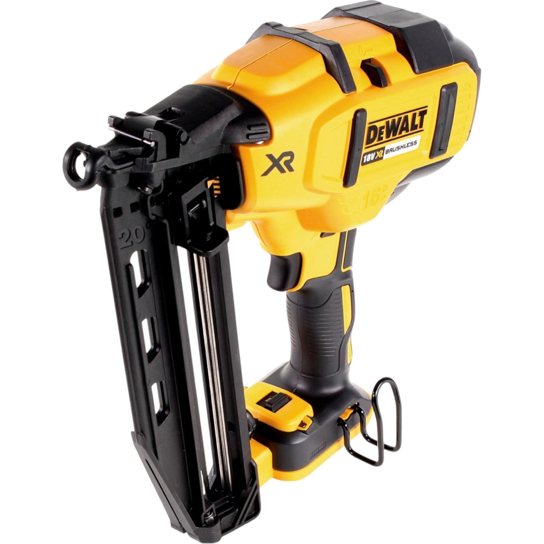 DeWalt, Tacker + Nagelpistole, DCN 660 N Akku Nagler 18V 32 - 63 mm Brushless + 1x Powerstack Akku 5,0 Ah - ohne Ladeger...