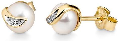 Image du produit Breuning BIJOUX DE L'OREILLE - C.ZP/Diam. 0,015 Ct. H/si (585, Or)