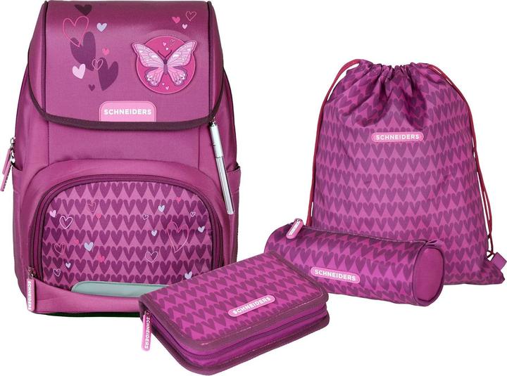 Image du produit Schneiders Set de cartables Purple Hearts pourpre (21 l)