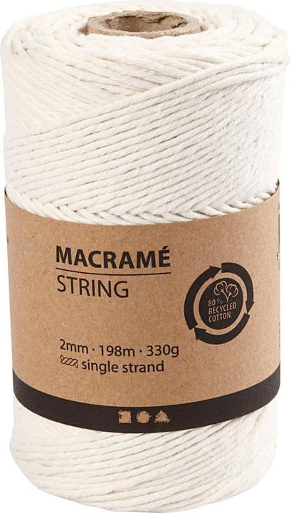 Actual product image Creativ Company Macramé cord (198 m)