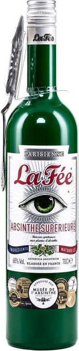 Produktbild La Fée Absinthe Absinthe Parisienne mit Absinthlöffel (18 Jahre, 68 %, Frankreich, 1 x 70 cl, Absinth)