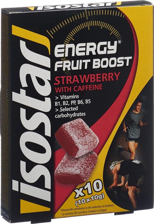 Isostar Fruit Boost (Erdbeer, 10 Stk., 100 g)