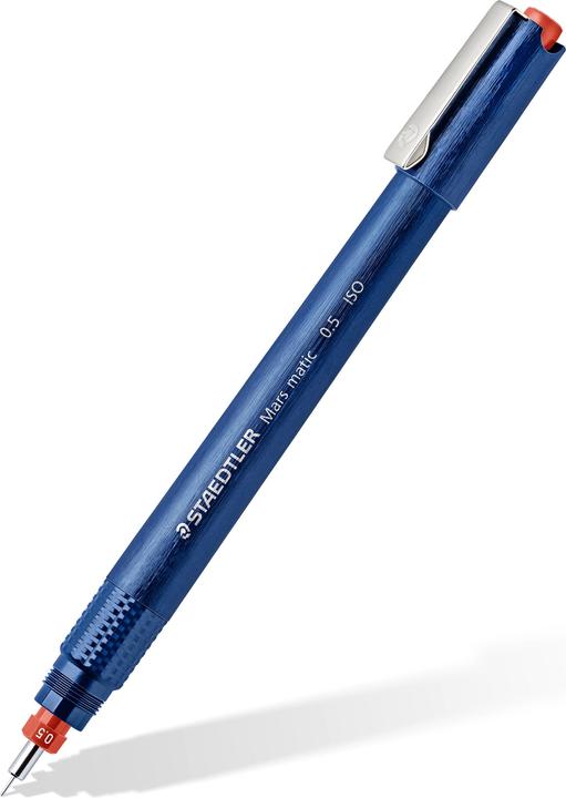 Staedtler Penna a inchiostro Mars matic 700 (Argento, Blu, 1x)