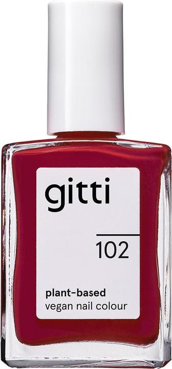 Image du produit Gitti no. 102 Nail Polish Classic Red (Vernis couleur)