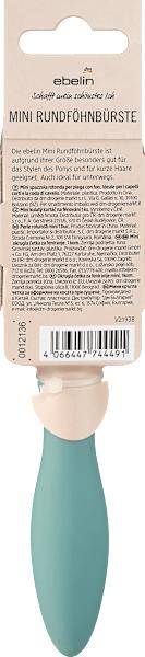 Image du produit dm ebelin Mini brosse ronde pour sèche-cheveux Tête en plastique