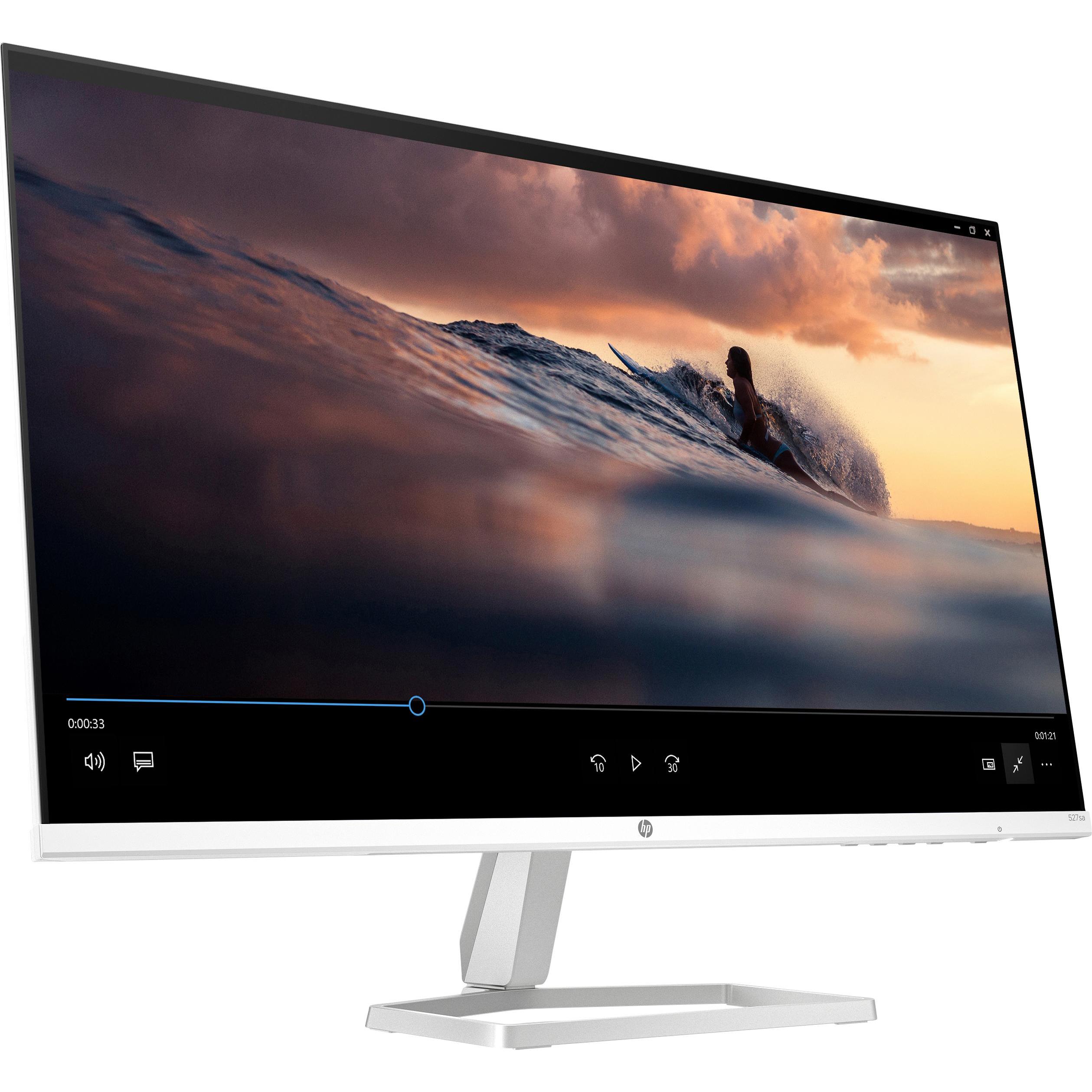 HP Series 5 527 (1920 x 1080 Pixel, 27"), Monitor, Silber