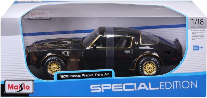 Actual product image Maisto Pontiac Firebird Trans Am 1978