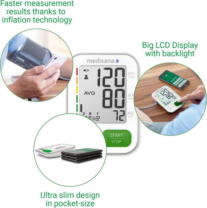 Produktbild Medisana BU 570 (Blutdruckmessgerät Oberarm)