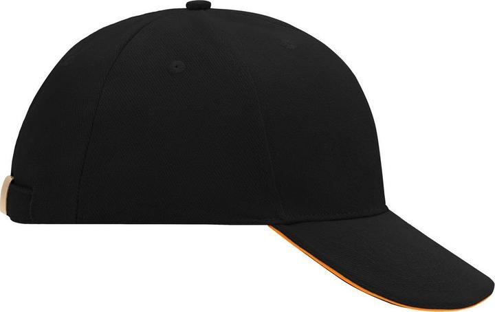 Actual product image Myrtle Beach 6 Panel Sandwich Peak Baseball Cap