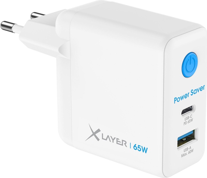 Actual product image Xlayer 65W Power Saver USB Type C with Power Stop Function white (65 W)