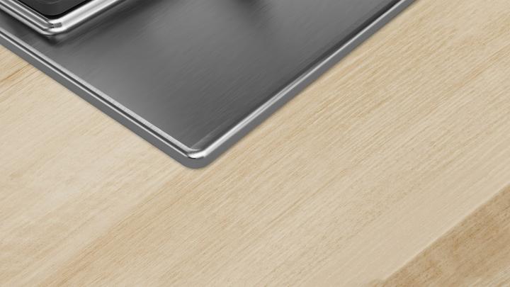 Actual product image Bosch Hausgeräte Series 6 PCP6A5B90 Cooktop, Stainless Steel Integrated Gas Cooktop 4 Zone(s)