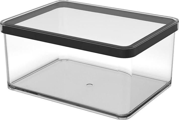 Produktbild Rotho LOFT Vorratsdosen KLAR schwarz (2.25 l)