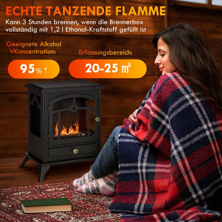 Actual product image Homcom Ethanol fireplace