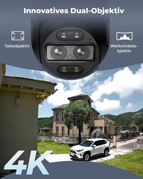 Actual product image Reolink TrackMix WiFi (3840 x 2160 pixels)