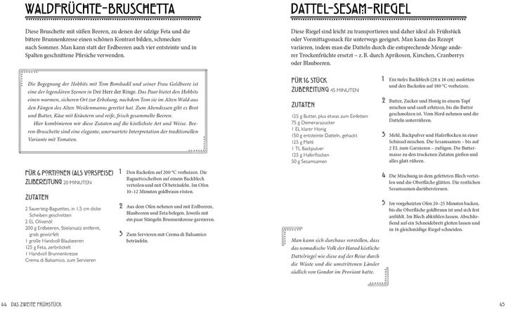 Produktbild Das grosse Kochbuch inspiriert von Tolkiens Legenden (Deutsch, Robert Tuesley Anderson, 2020)