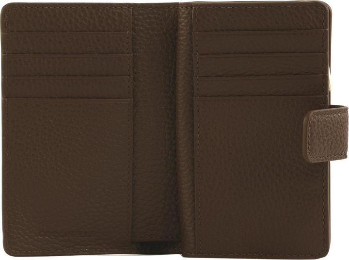 Actual product image Coccinelle Metallic Soft Mini Wallet Grained Leather