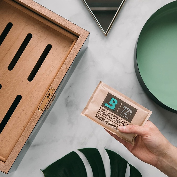 Actual product image Boveda for cigars 2 ways humidity regulation (12 x)