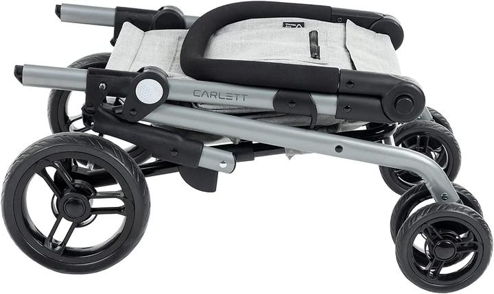 Image du produit Carlett Chariot à provisions Lett430 classic duo, noir