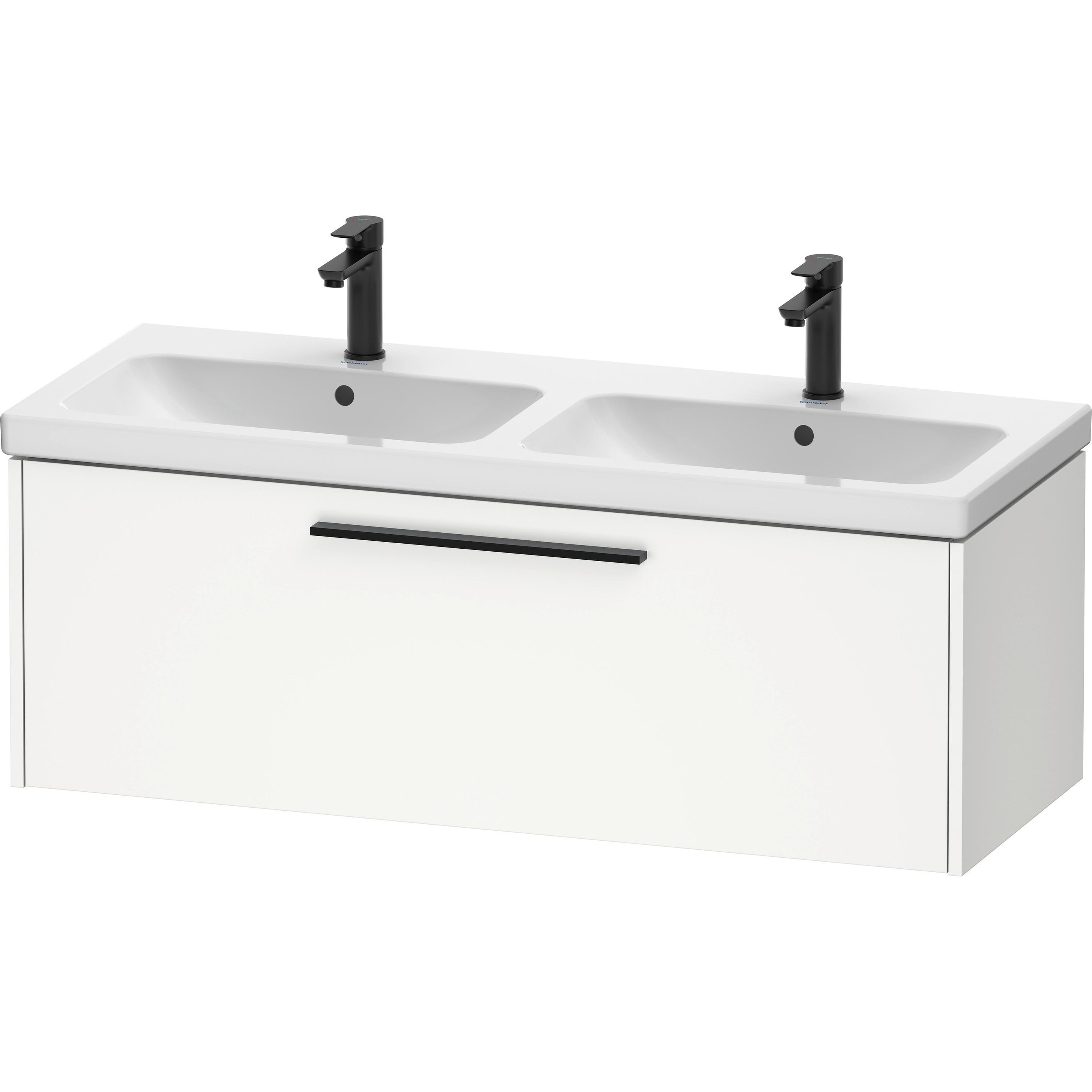 Duravit, Waschbeckenunterschrank, D-Code Waschtischunterbau, 1 Auszug, 1184x460mm, mit Griff