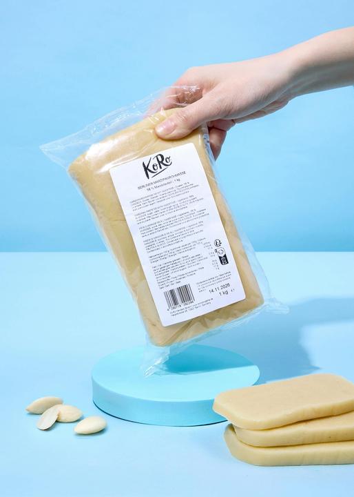 Actual product image KoRo Marzipan paste M0 with invertase (1000 g)